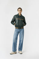 Jaqueta Porsche Aime Varsity Leather Jacket | Premium Motorsport Edition - Encomenda