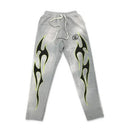 Calça Hellstar Grey Future Flame Grey/Green - Encomenda