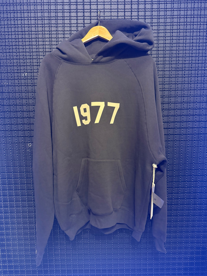 Blusa Moletom Essentials Fear of God 1977 Cinza Escuro  - Pronta Entrega