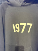 Blusa Moletom Essentials Fear of God 1977 Cinza Escuro  - Pronta Entrega