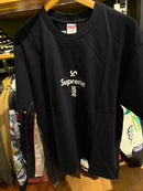 Camiseta SUPREME Cross Box Logo Preta - Pronta Entrega