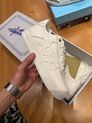 Tênis A Bathing Ape BAPE STA OVO "White" - Pronta Entrega