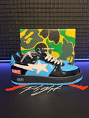 Tênis A Bathing Ape x Marvel Bapesta 'Venom” - Pronta Entrega