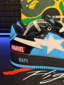 Tênis A Bathing Ape x Marvel Bapesta 'Venom” - Pronta Entrega