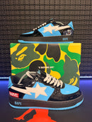 Tênis A Bathing Ape x Marvel Bapesta 'Venom” - Pronta Entrega