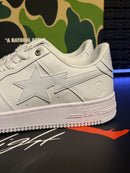 Tênis A Bathing Ape Bape Sta Low Triple White - Pronta Entrega