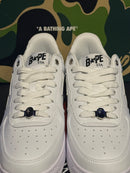 Tênis A Bathing Ape Bape Sta Low Triple White - Pronta Entrega