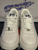 Tênis A Bathing Ape BAPE STA OVO "White" - Pronta Entrega