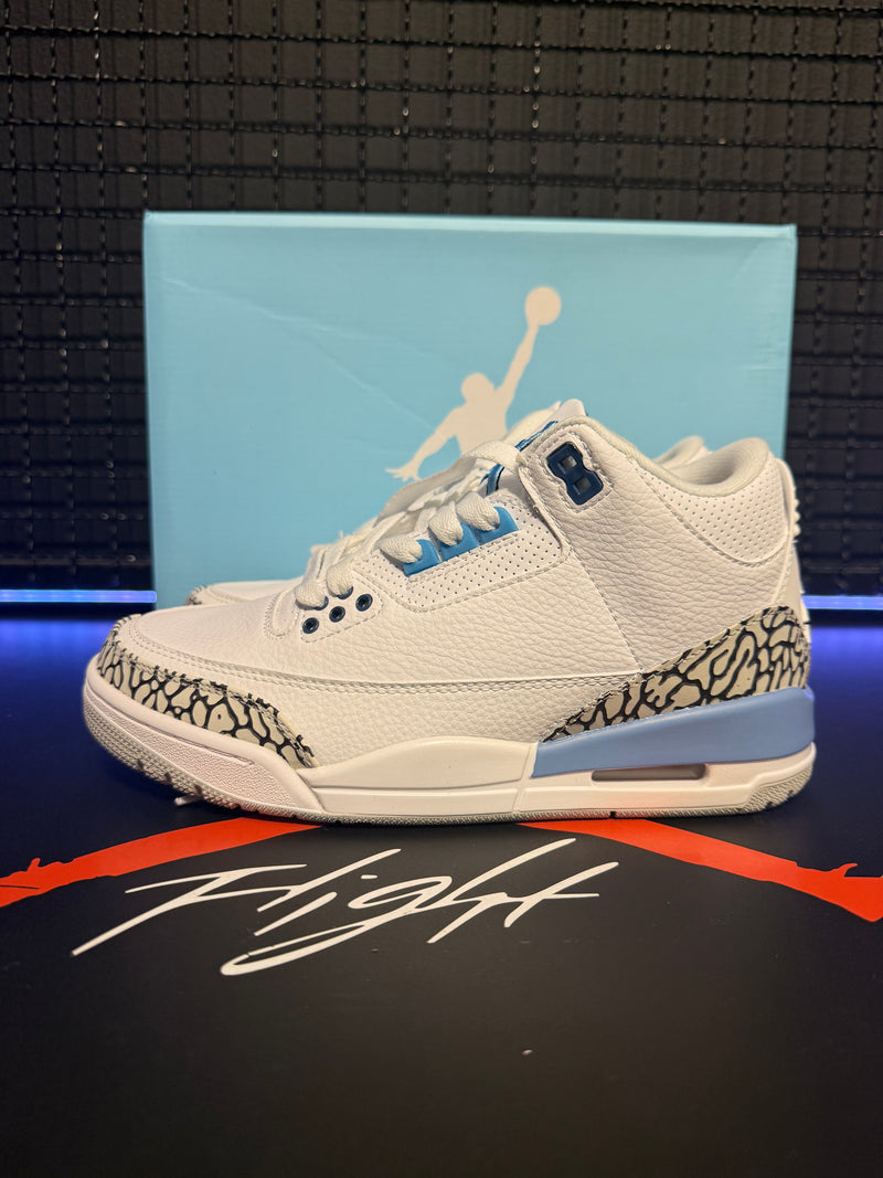 Tênis Nike Air Jordan 3 Retro "UNC" - Pronta Entrega