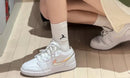 Air Jordan 1 Low SE 'Glitter Swoosh' Branco - Encomenda