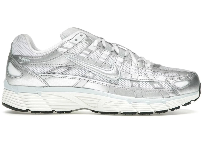 Nike P-6000 White Blue Tint Sail Metallic Silver - ENCOMENDA