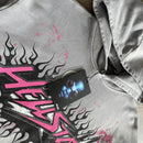Moletom Hellstar Future Flame Grey/Pink - Encomenda