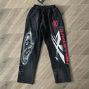 Calça Hellstar Airbrushed Skull Flare - Encomenda