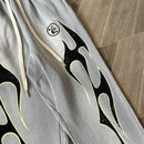 Calça Hellstar Grey Future Flame Grey/Green - Encomenda