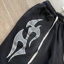 Hellstar Flame Shorts Black - Encomenda