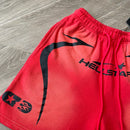 Hellstar Warm Up Shorts Red - Encomenda