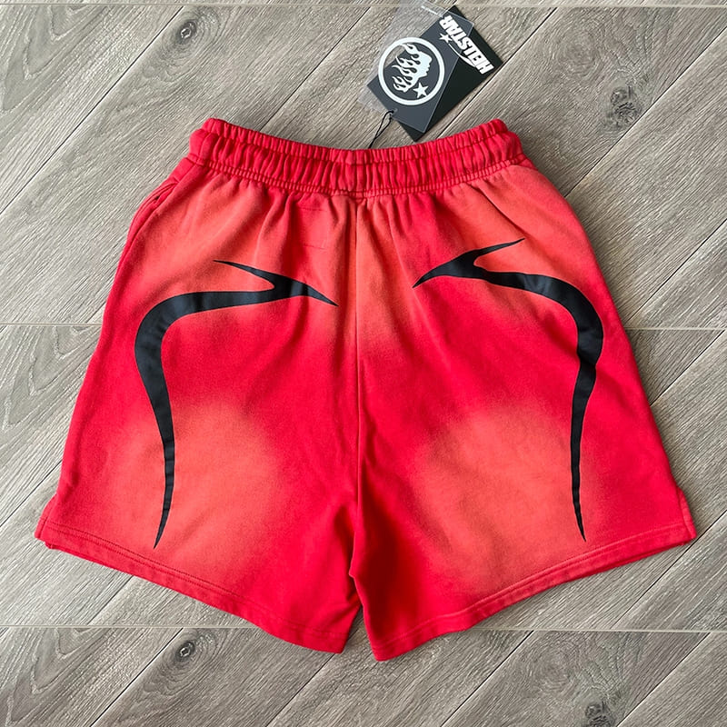 Hellstar Warm Up Shorts Red - Encomenda