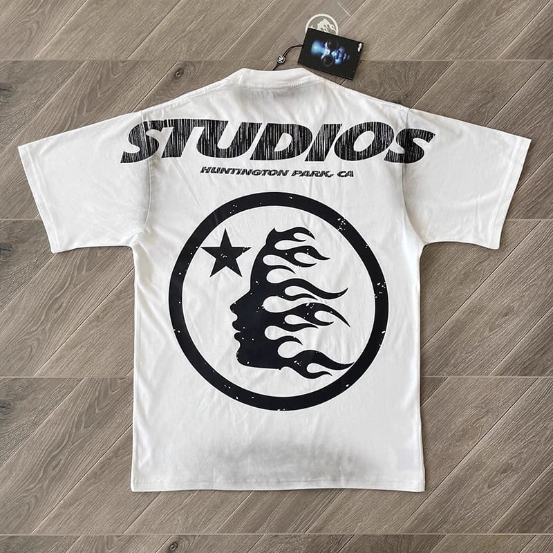 Camiseta Hellstar Studios Cartoon Logo Grey - Encomenda