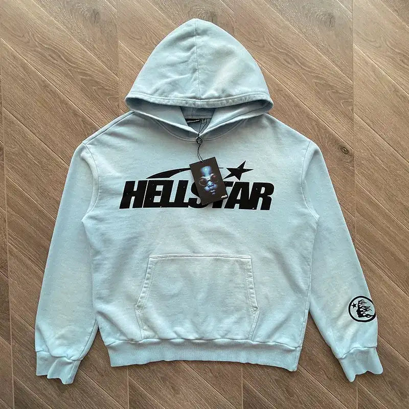 Moletom Hellstar Sky Blue - Encomenda