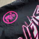 Hellstar Waxed Nylon Athletic Shorts Black - Encomenda