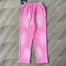 Calça Hellstar Flame Sweatpants Pink/Silver - Encomenda