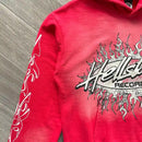 Moletom Hellstar Records Hoodie Red - Encomenda