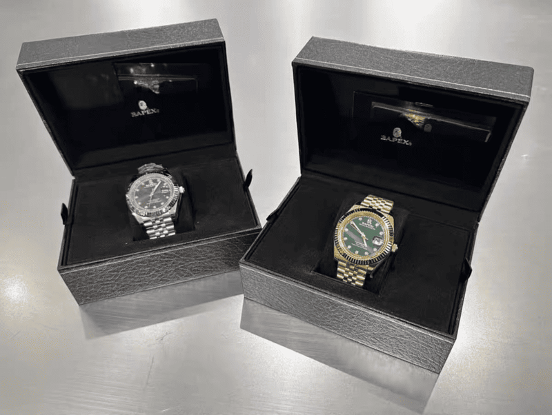 Relógio BAPE Type 6 BAPEX Prata - Encomenda