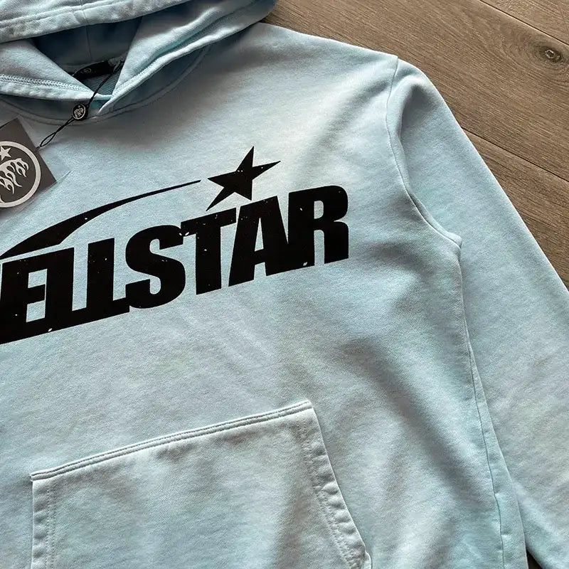 Moletom Hellstar Sky Blue - Encomenda