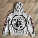 Moletom Hellstar Future Flame Grey/Pink - Encomenda