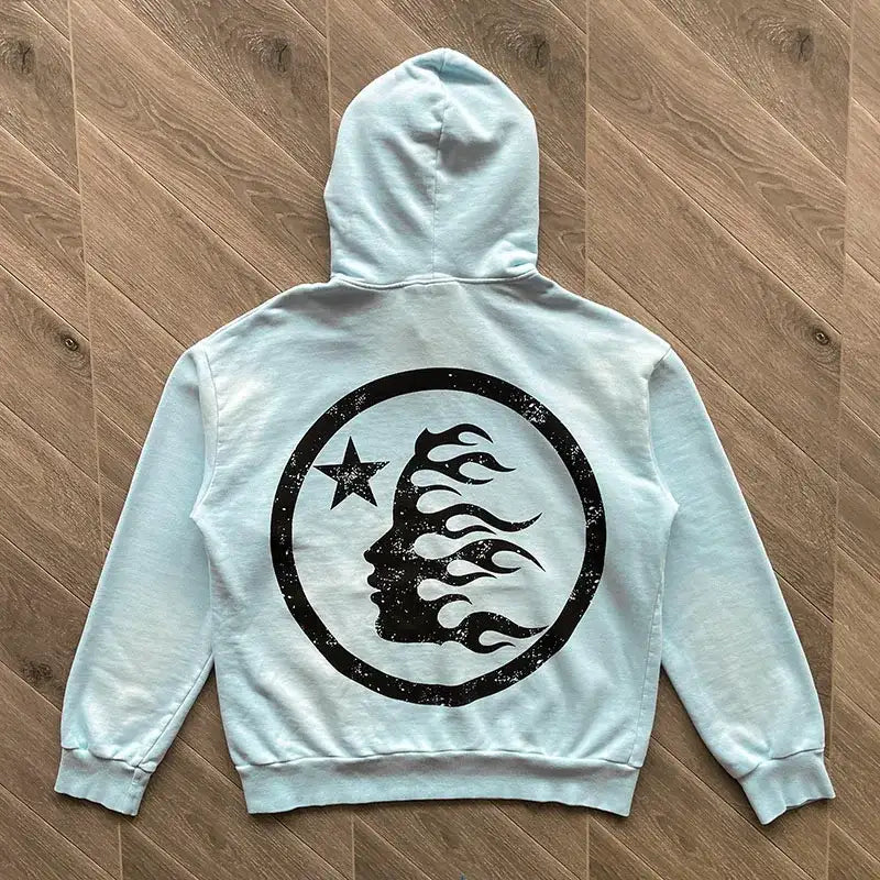 Moletom Hellstar Sky Blue - Encomenda