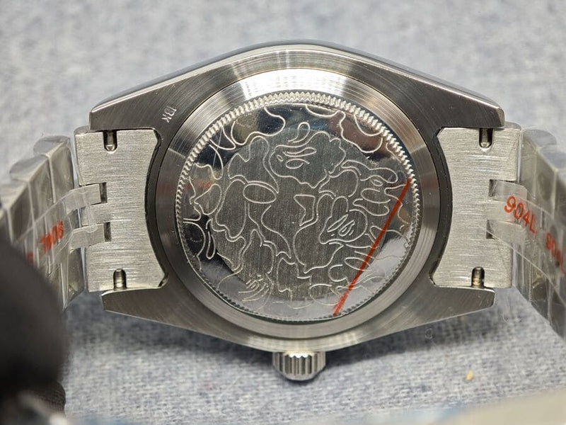 Relógio BAPE Type 6 BAPEX Prata - Encomenda
