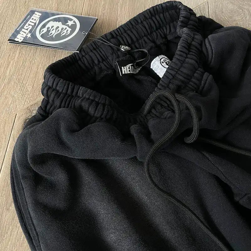 Calça Hellstar Airbrushed Skull Flare - Encomenda
