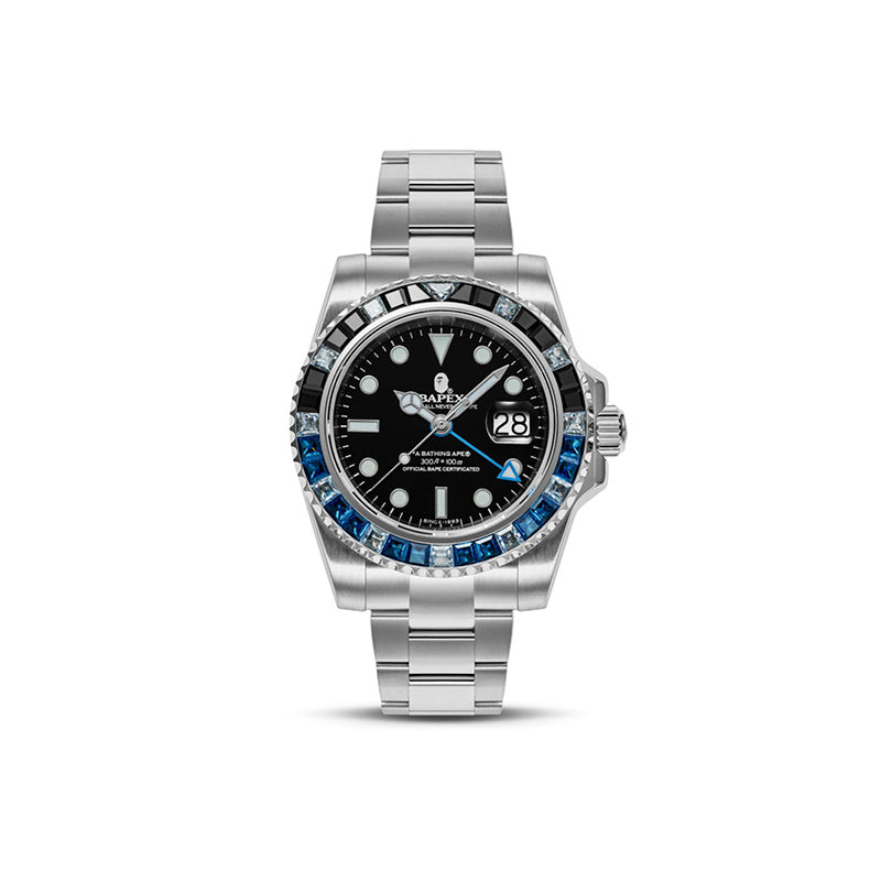 Relógio A Bathing Ape Bapex Type 2 Crystal Stone - Encomenda