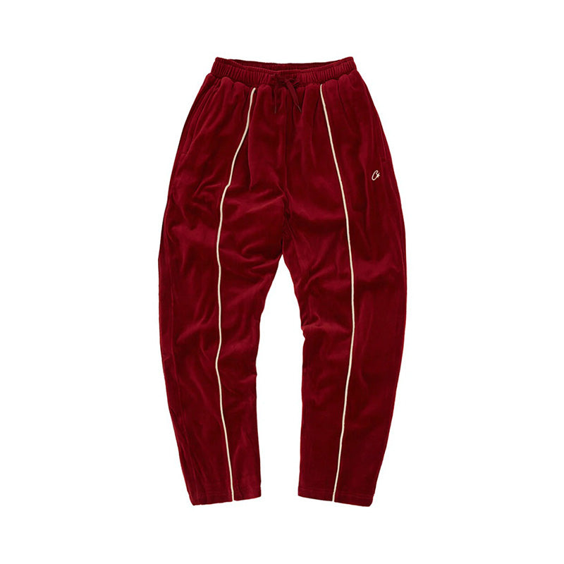 Calça Veludo Corteiz Vermelha - Encomenda