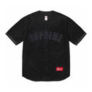 Camiseta Supreme Ultrasuede Mesh Baseball Preto - ENCOMENDA