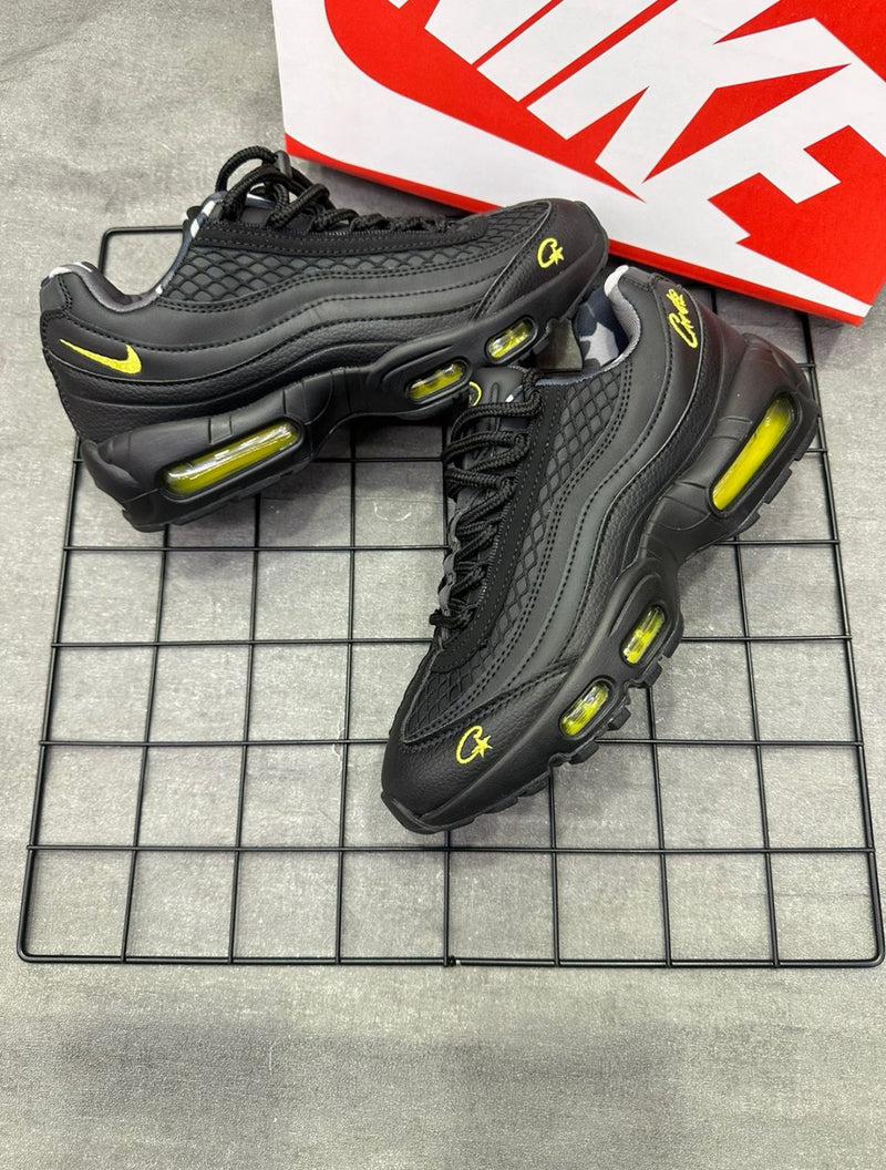 Tênis Nike Air Max 95 x Corteiz Honey Black - Pronta Entrega