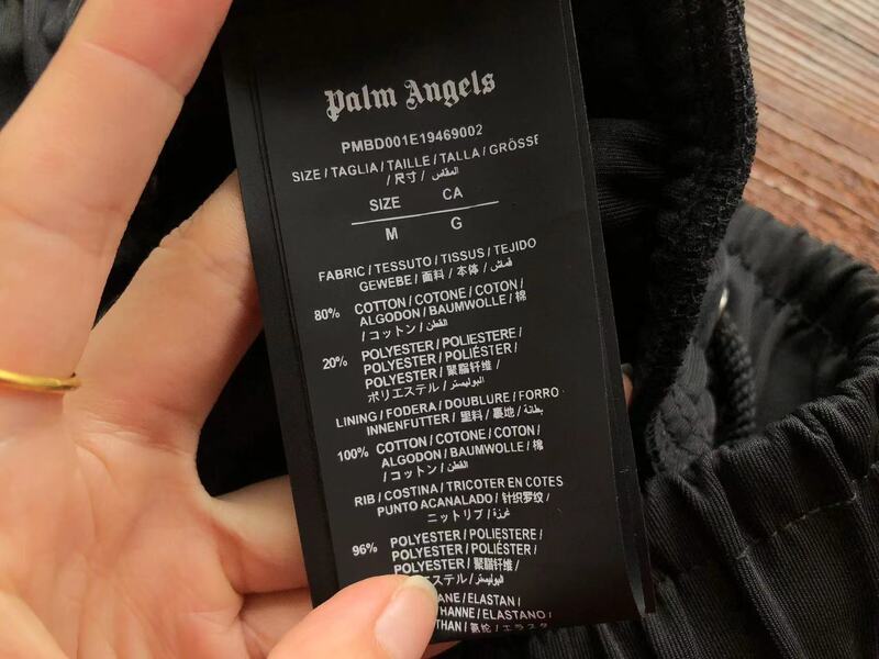 Calça Palm Angels Track Pants Black - Encomenda