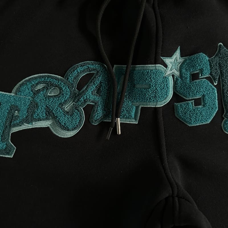 Conjunto Trapstar Wildcard Chenille BlueBlack - Encomenda