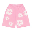 Shorts Denim Tears The Cotton Wreath Pink - Encomenda