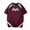 Camiseta Louis Vuitton Short-Sleeved Cotton Intarsia Crewneck - Encomenda