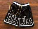 Rhude Court Logo Shorts - Encomenda