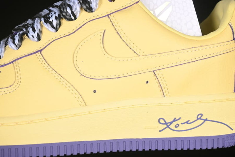 Kobe Bryant x Nike Air Force 1 Protro Mamba Mentality Soft Yellow - ENCOMENDA
