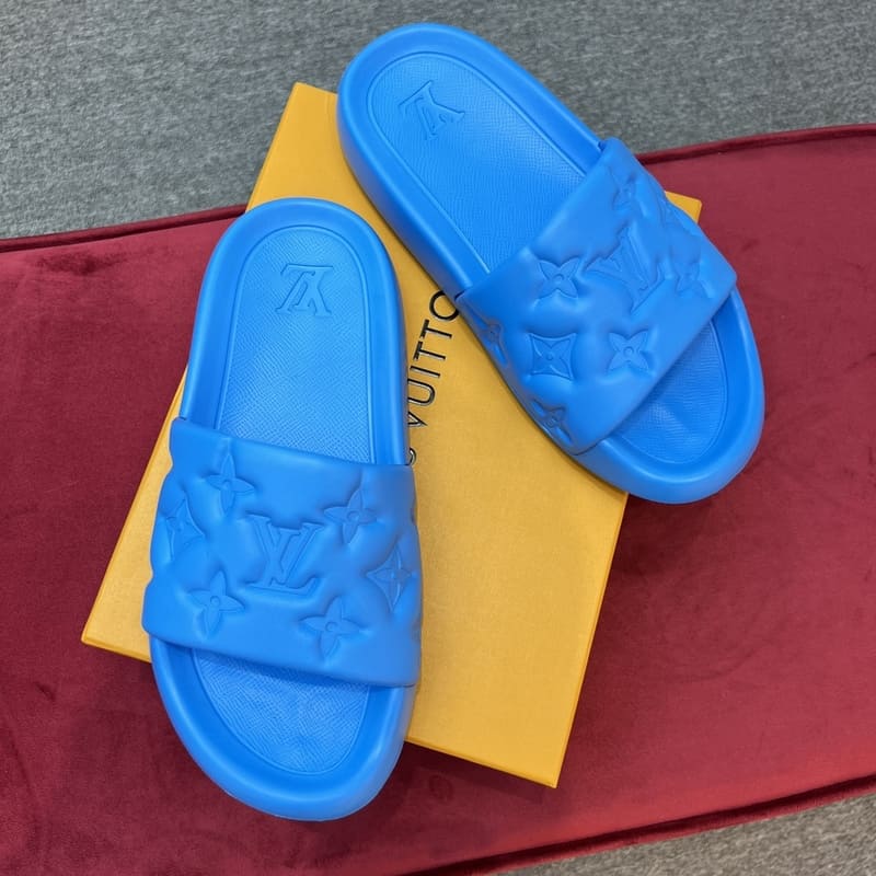 Slide Louis Vuitton Waterfront Azul - Encomenda