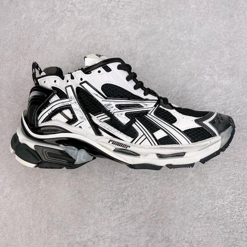 Balenciaga Runner White Black - Encomenda