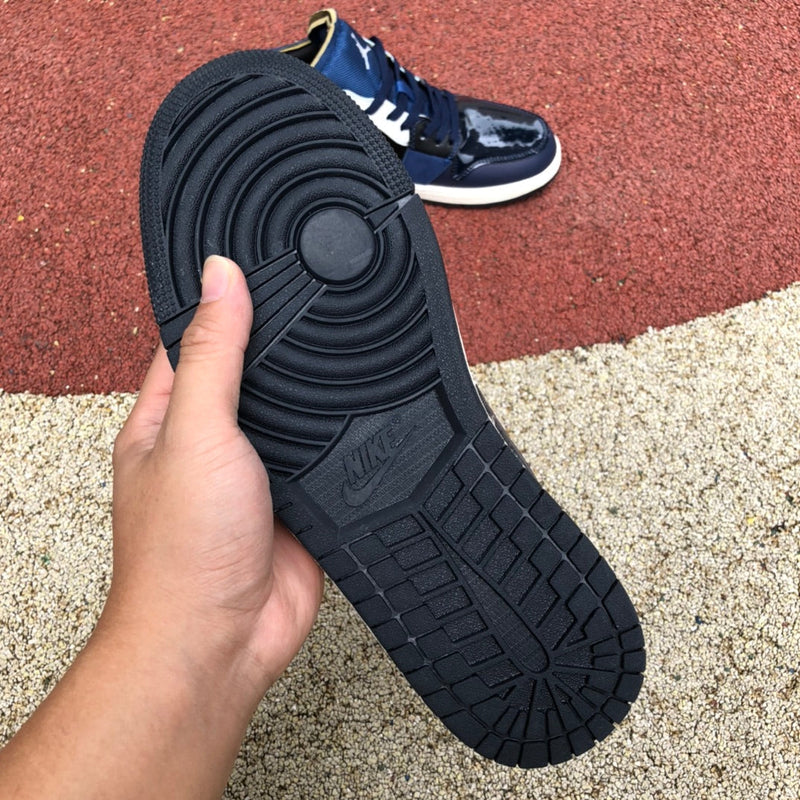 Jordan 1 Low SE Craft Obsidian French Blue Ashen Slate White - Encomenda