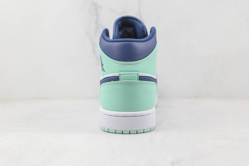 Jordan 1 Mid Mystic Navy Mint Foam - Encomenda