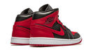 Air Jordan 1 Mid "Banned" Vermelho / Preto - Encomenda