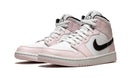 Tênis Air Jordan 1 Mid Feminino "Barely Pink" Rosa - Encomenda