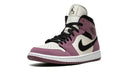 Tênis Air Jordan 1 Mid Feminino "Berry Pink" Rosa - Encomenda