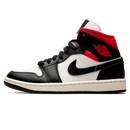 Air Jordan 1 Mid "Gym Red Panda" Preto / Vermelho - Encomenda
